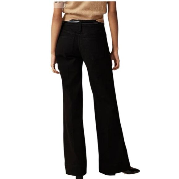 J Crew Low-rise denim trouser in 1996 semi-stretch Womens Size 28 Black - Picture 3 of 13